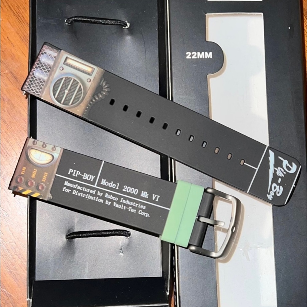 New Fallout PIP-BOY Smartwatch BAND 22mm Interchangeable